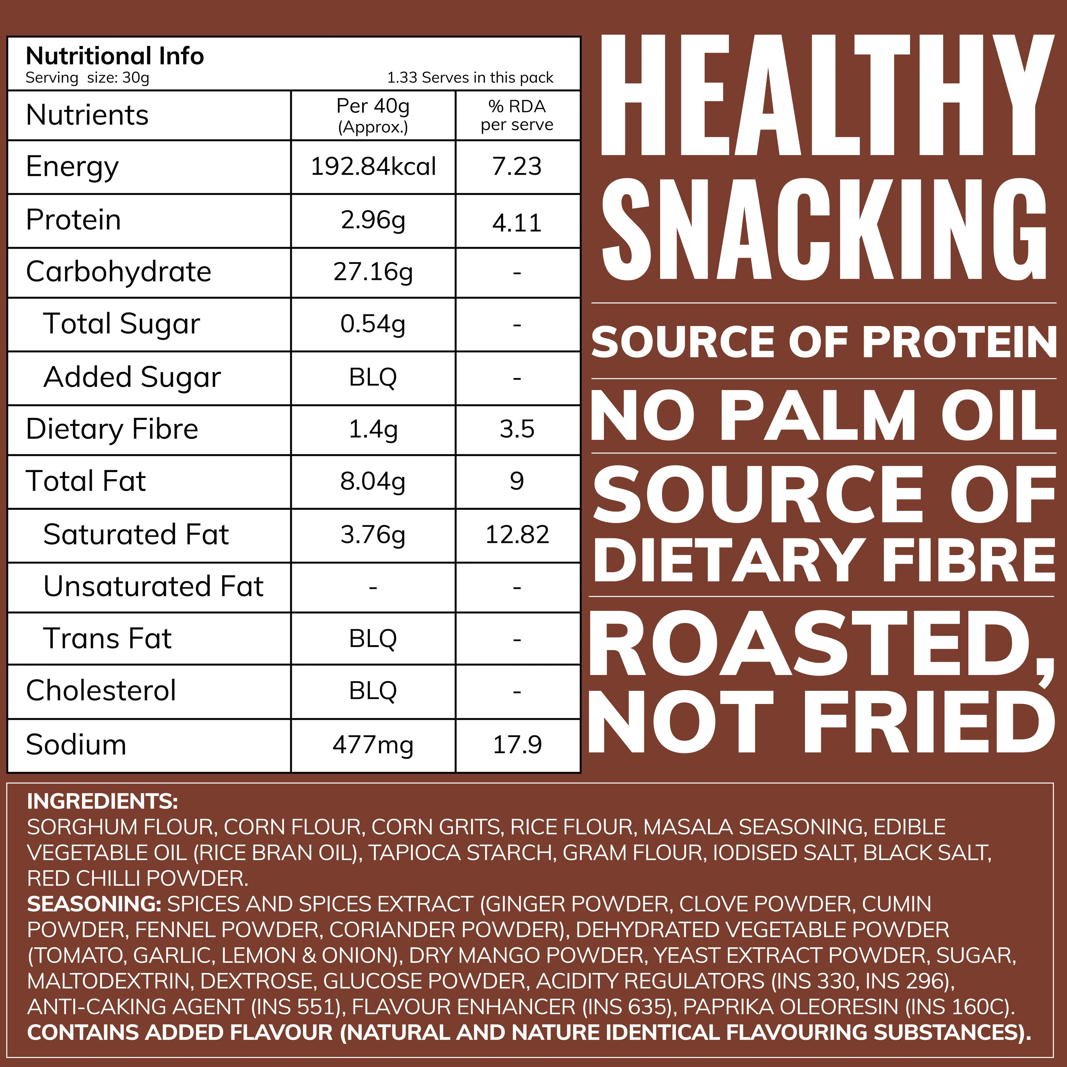 Chatpata Masala Millet Fingers | Source of Protein - Image 5