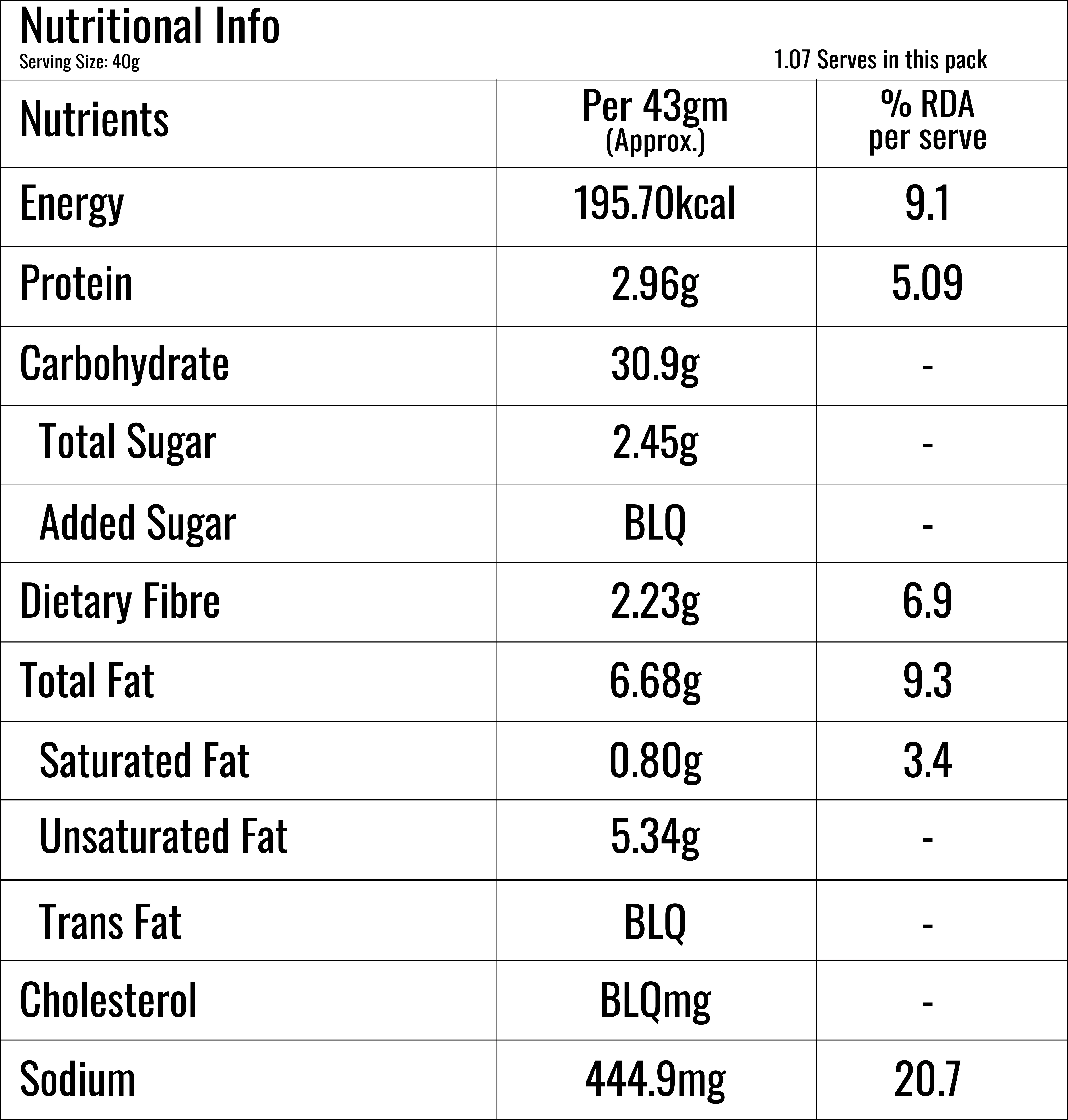 Sour Cream and Onion Multigrain Chips | Souce of Protein - Image 6