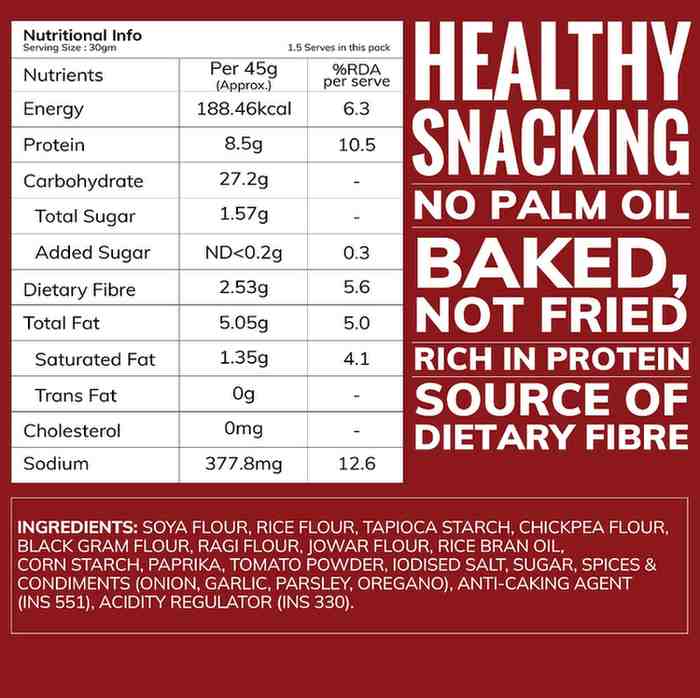 Smoky BBQ Multigrain Chips | 18% Protein per serve - Image 6