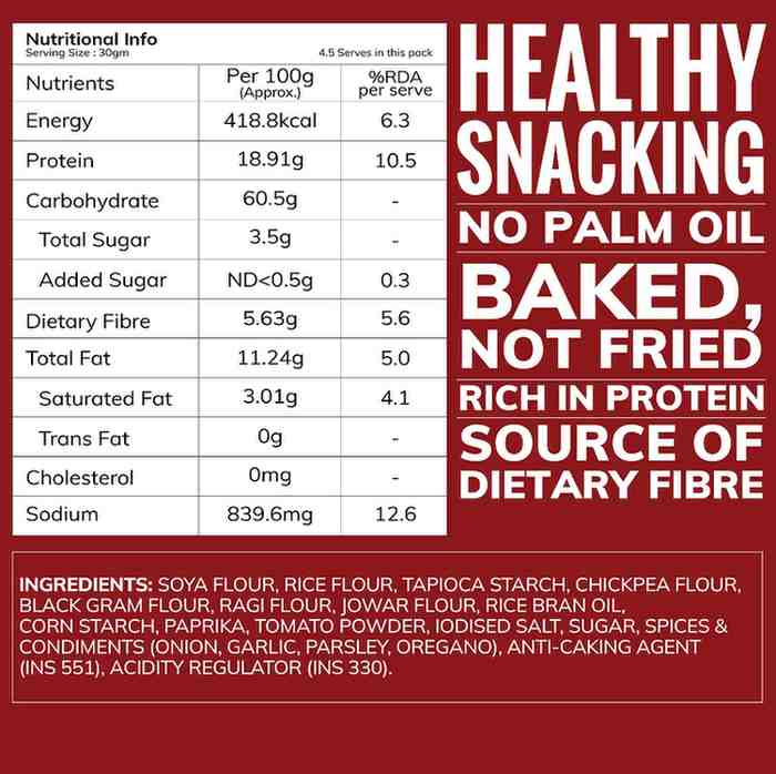 Smoky BBQ Multigrain Chips | 18% Protein per serve - Image 7